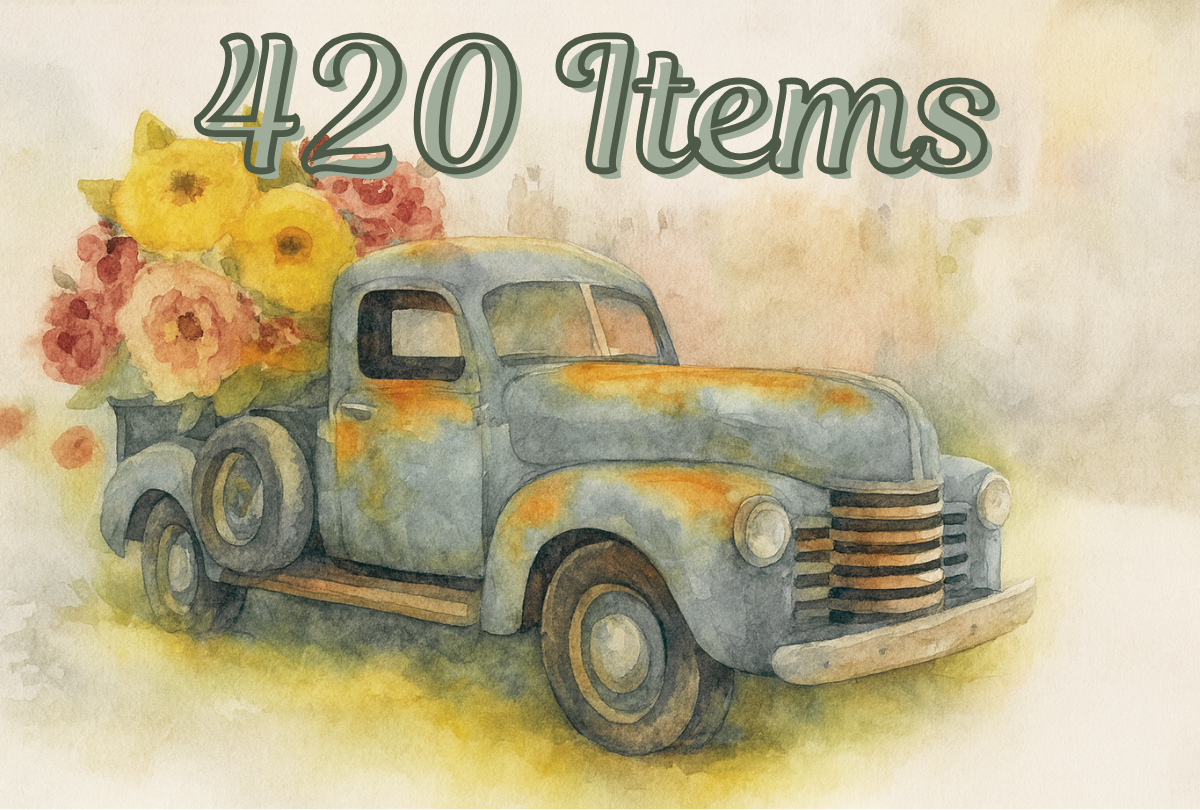 420 items