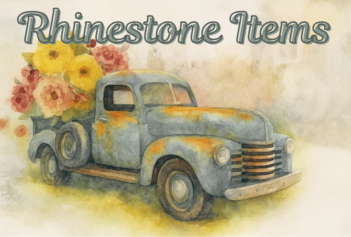 Rhinestone items