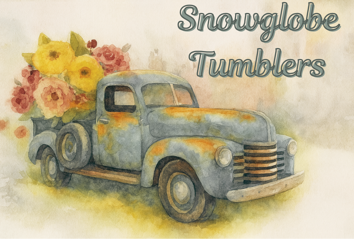 Snowglobe tumblers
